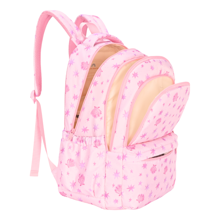 Kinnder Campus/Junior Backpack + Insulated Lunch Bag + Ice Pack Bundle - Stardust Shells