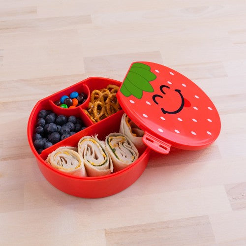 Shaped Bento Lunch Box - Strawberry
