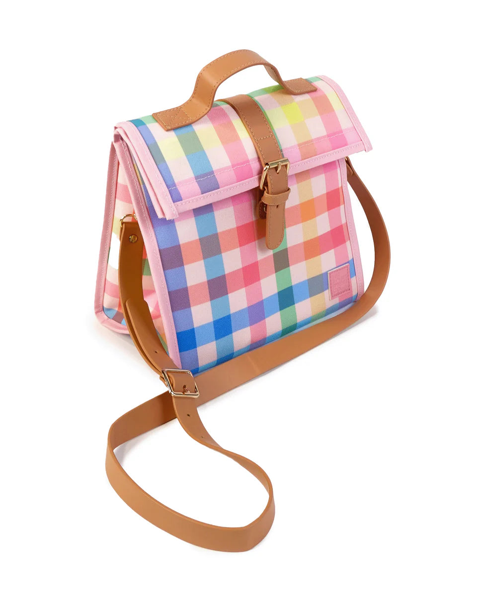 The Somewhere Co. Insulated Lunch Satchel - Sugarplum