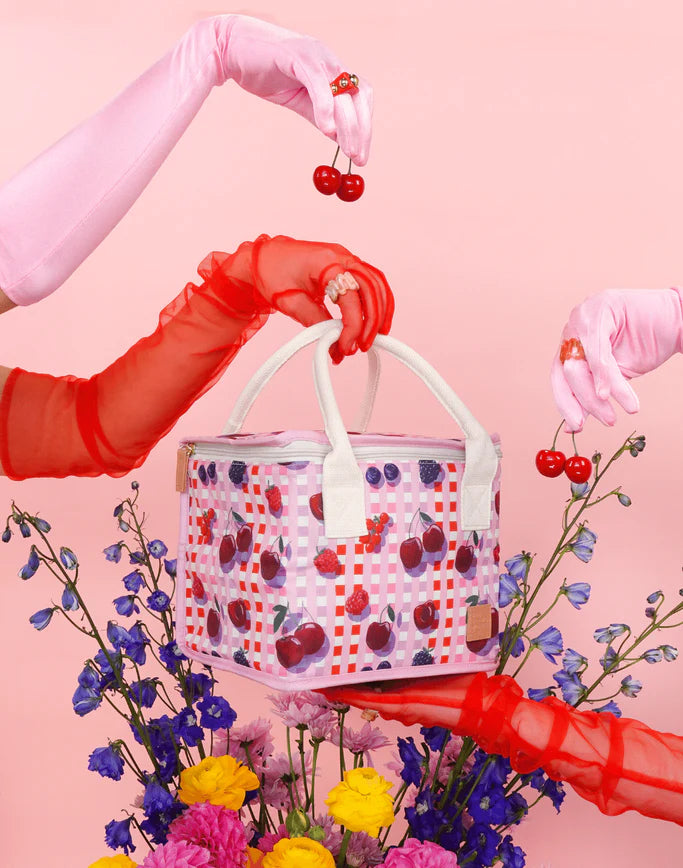 The Somewhere Co. Insulated Lunch Bag - Sundae Cherries