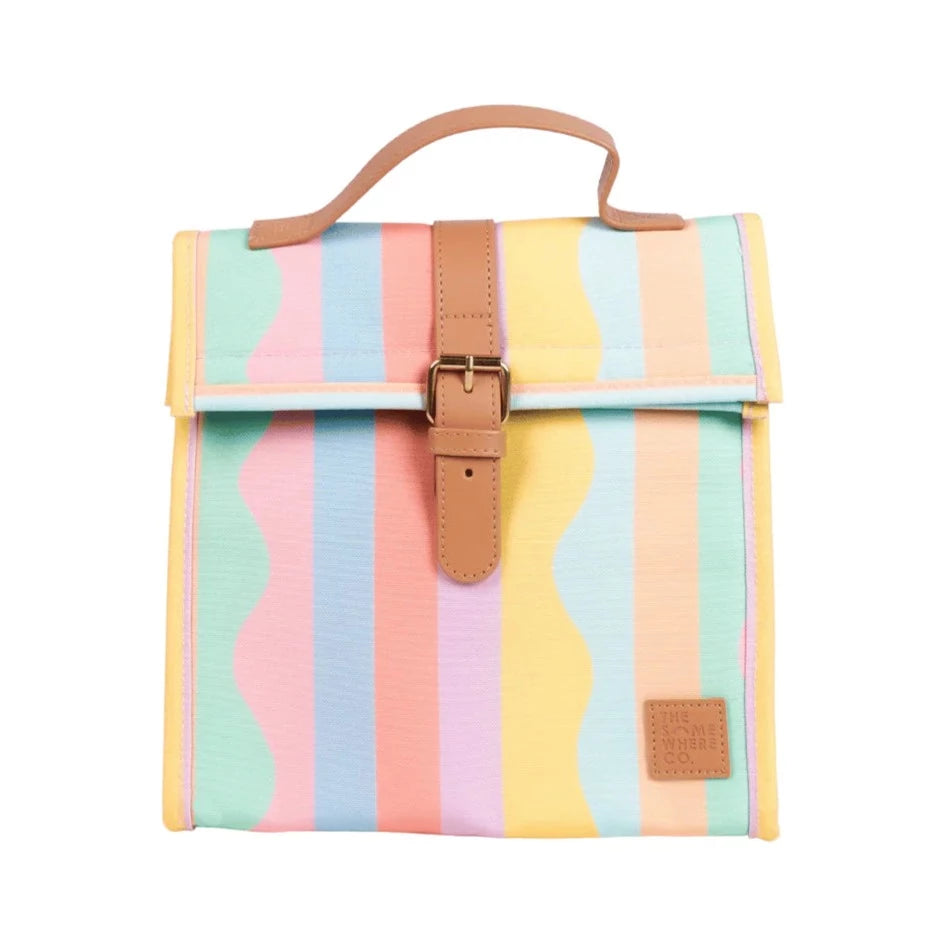 The Somewhere Co. Insulated Lunch Satchel - Sunset Soiree