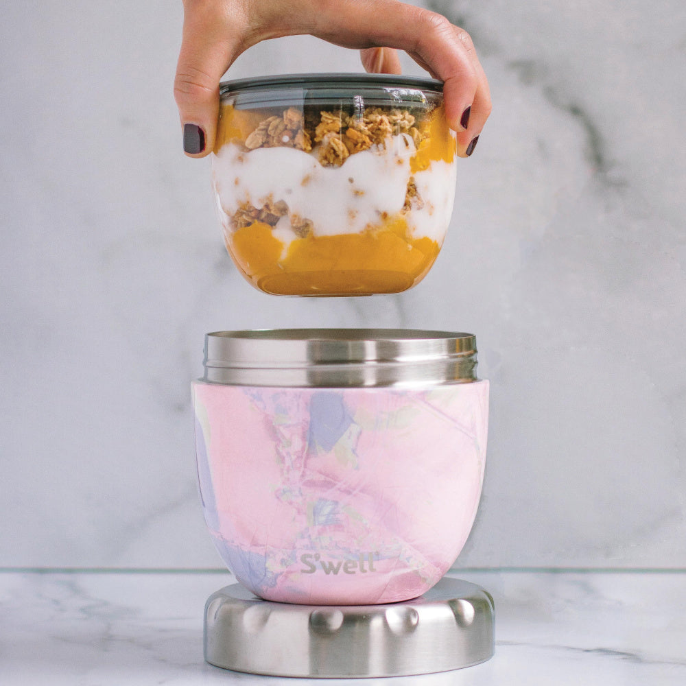 S'well Eats Insulated Food Jar - Rose Geode
