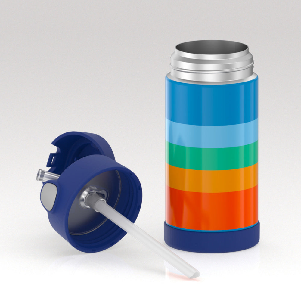 Thermos Funtainer Insulated Drink Bottle - Cool Retro