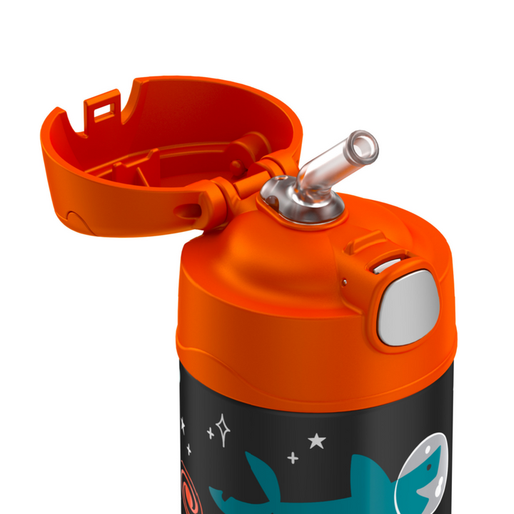 Thermos Funtainer Insulated Drink Bottle - Shark Space Party