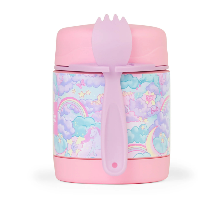 PRE-ORDER - The Somewhere Co Insulated Jar - Barbie Unicorn Fantasy