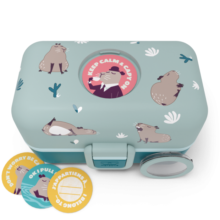 Monbento Tresor Graphic Kids Lunchbox - Capybara