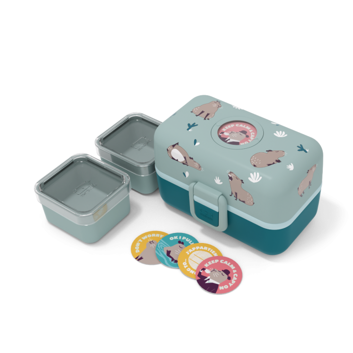 Monbento Tresor Graphic Kids Lunchbox - Capybara