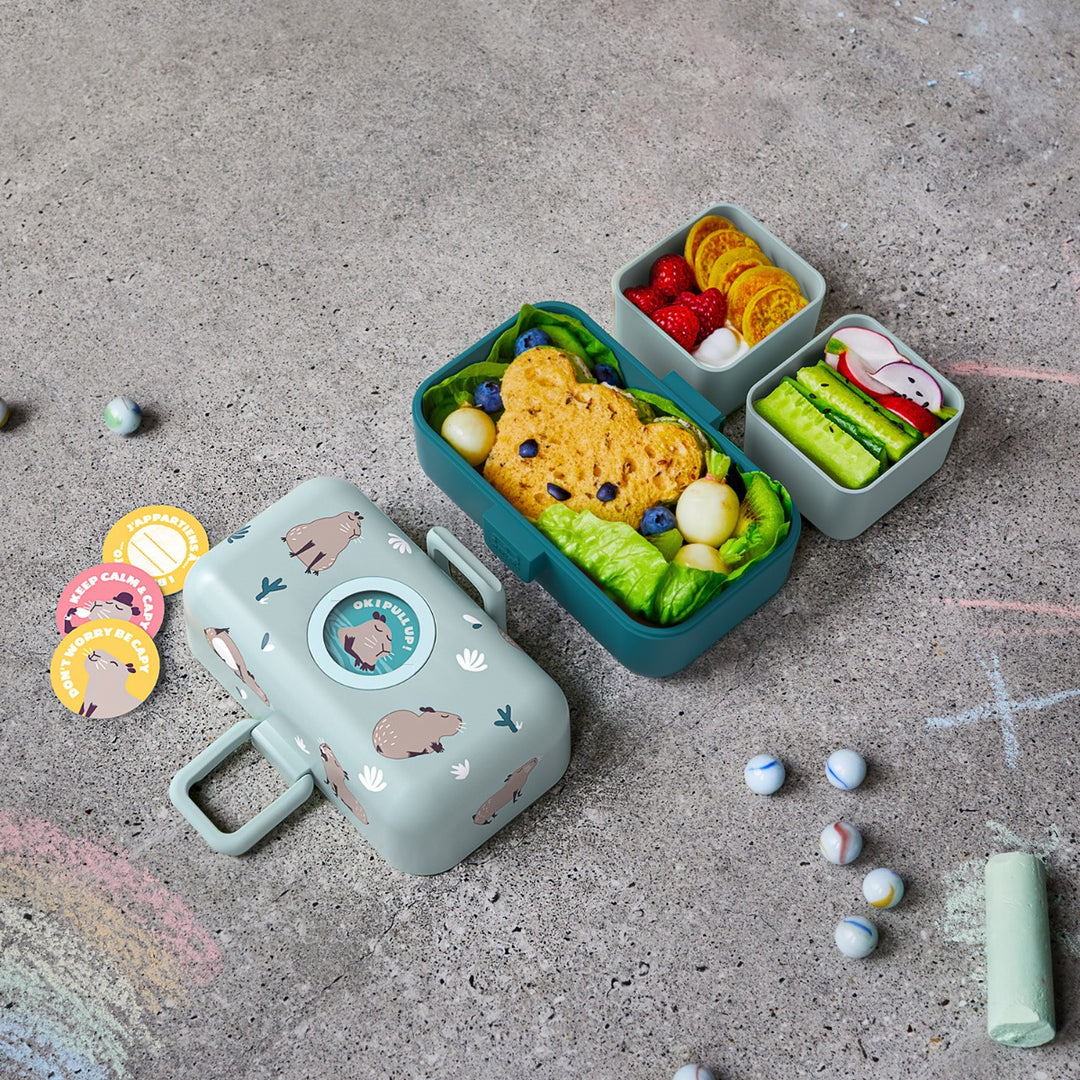 Monbento Tresor Graphic Kids Lunchbox - Capybara