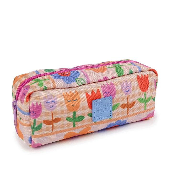 The Somewhere Co Mini Pencil Case - Flower Garden