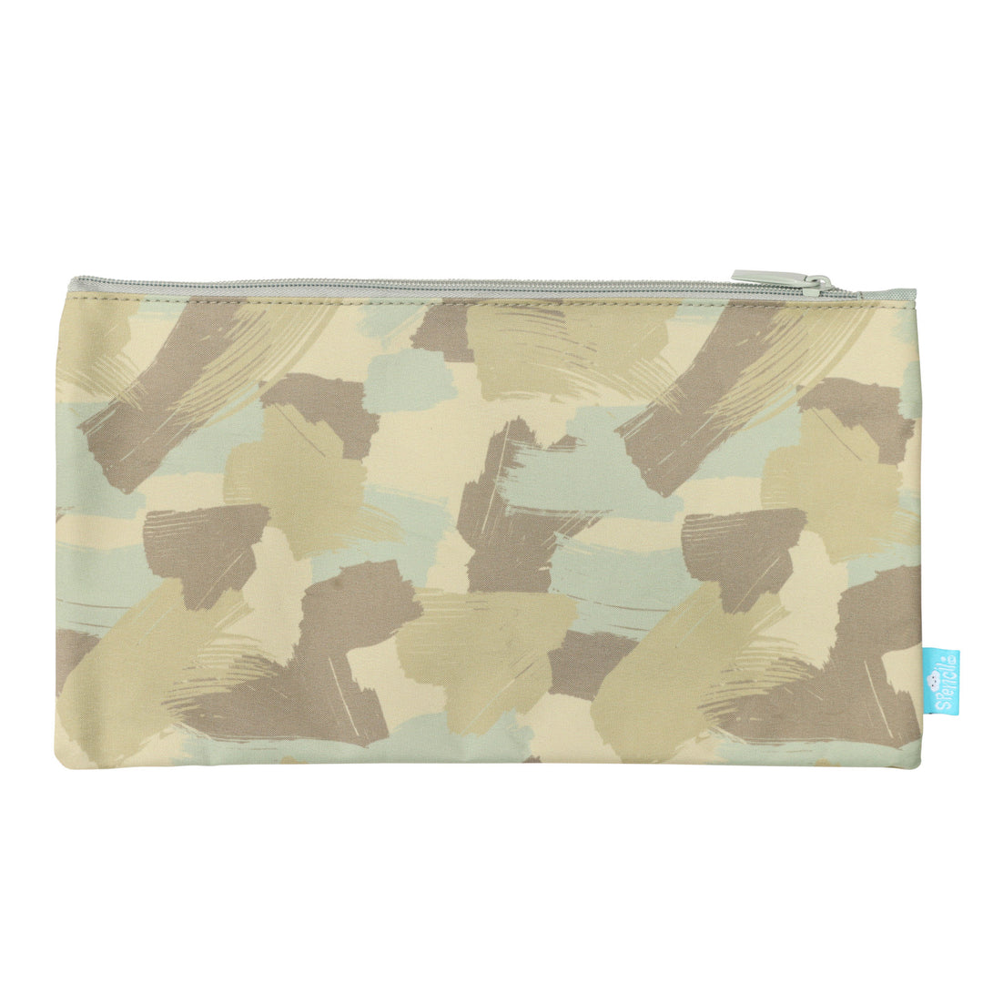 Spencil Twin Zip Pencil Case - Camo Biker