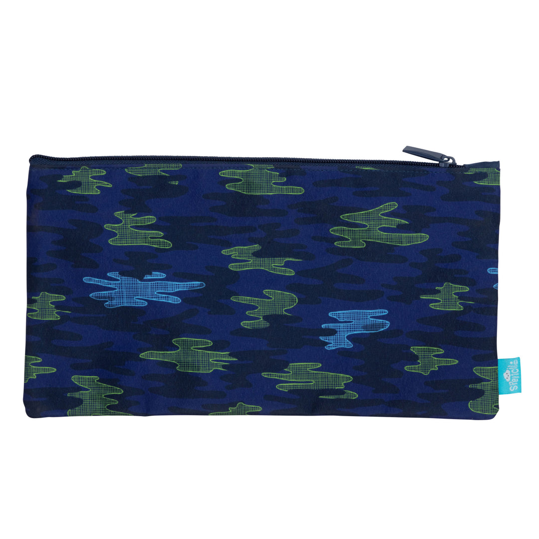 Spencil Twin Zip Pencil Case - Robo Shark