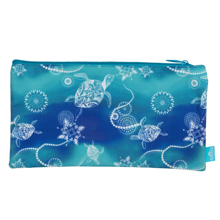 Spencil Twin Zip Pencil Case - Turtle Of Life