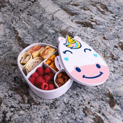 Shaped Bento Lunch Box - Unicorn