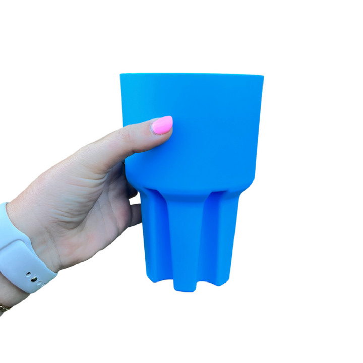 Willy & Bear Drink Bottle Cup Holder Expander - Bubblegum Blue