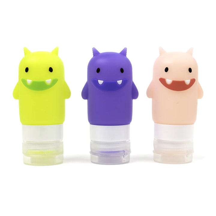 Yumbox Silicone Squeeze Bottles - Monsters 3pk