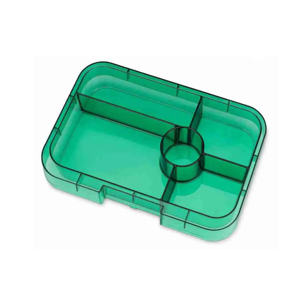 Yumbox Tapas Interchangeable Tray 5 - Clear Green
