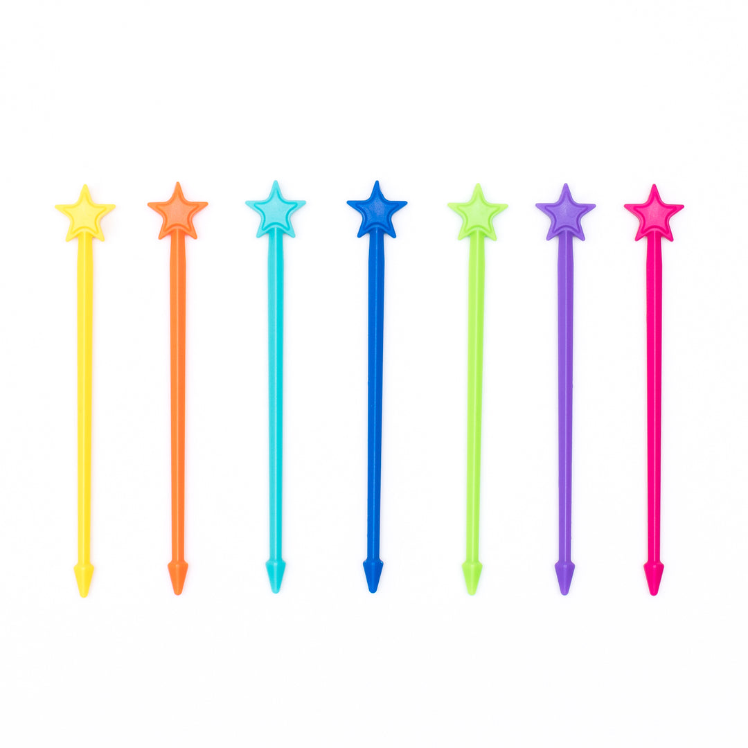 STIX Full Rainbow Bento Picks