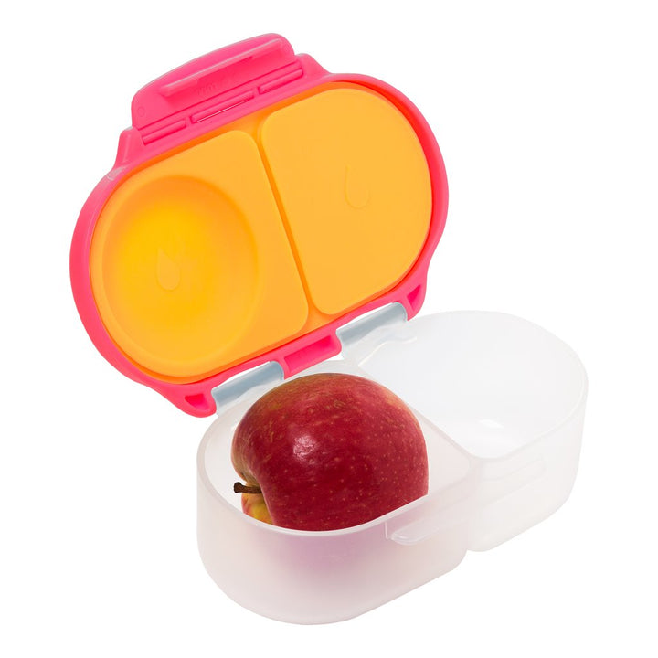 b.box Bento Large & Mini Lunch Box & Snack Box Bundle - Strawberry Shake