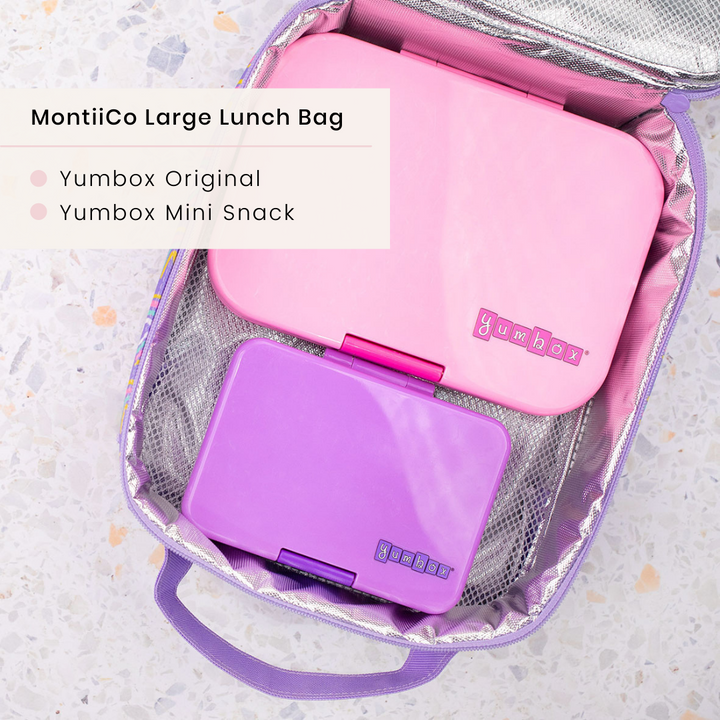 Yumbox Panino 4 Lunch Box - Power Pink Panda