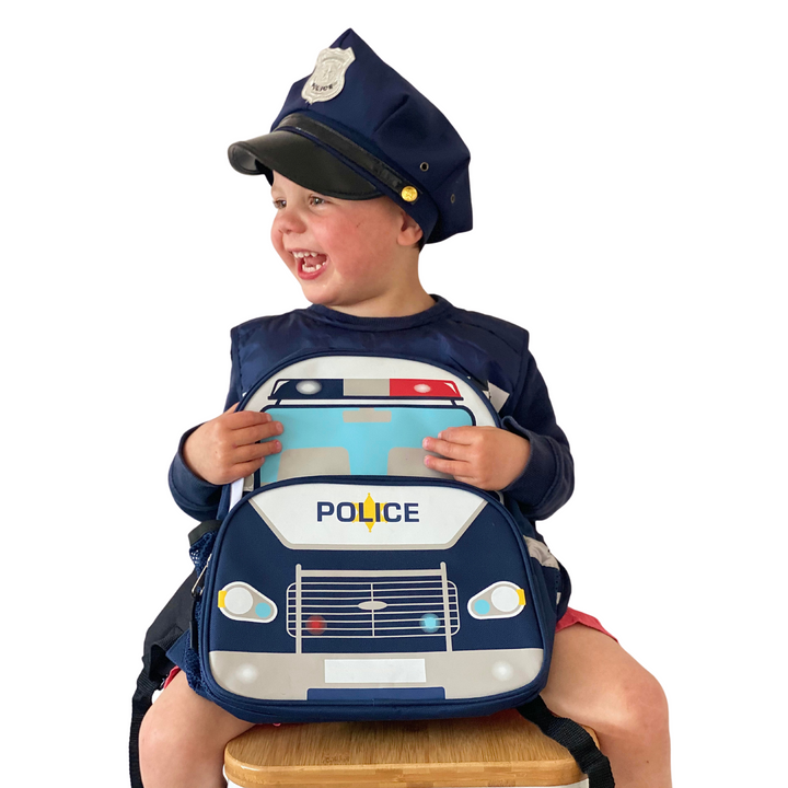 jude&moo Backpack - Police Car