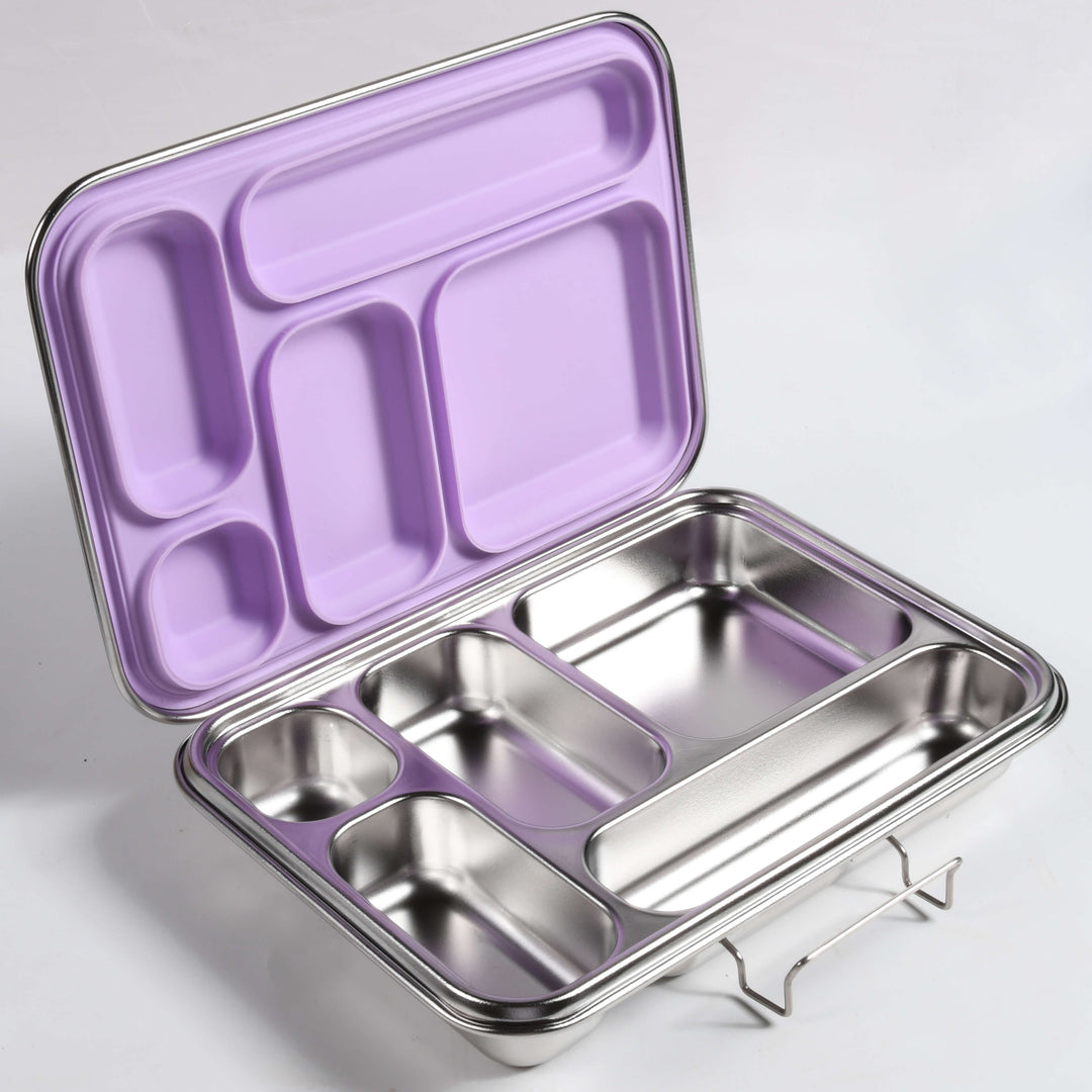 Ecococoon Stainless Steel Bento Box - Grape