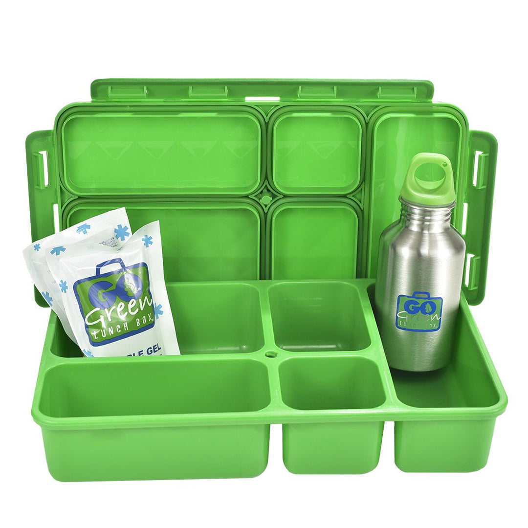 Go Green Lunch Box Set - Green Camo