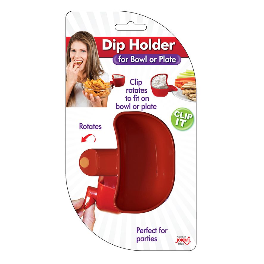 Clip On Dip Holder - Red