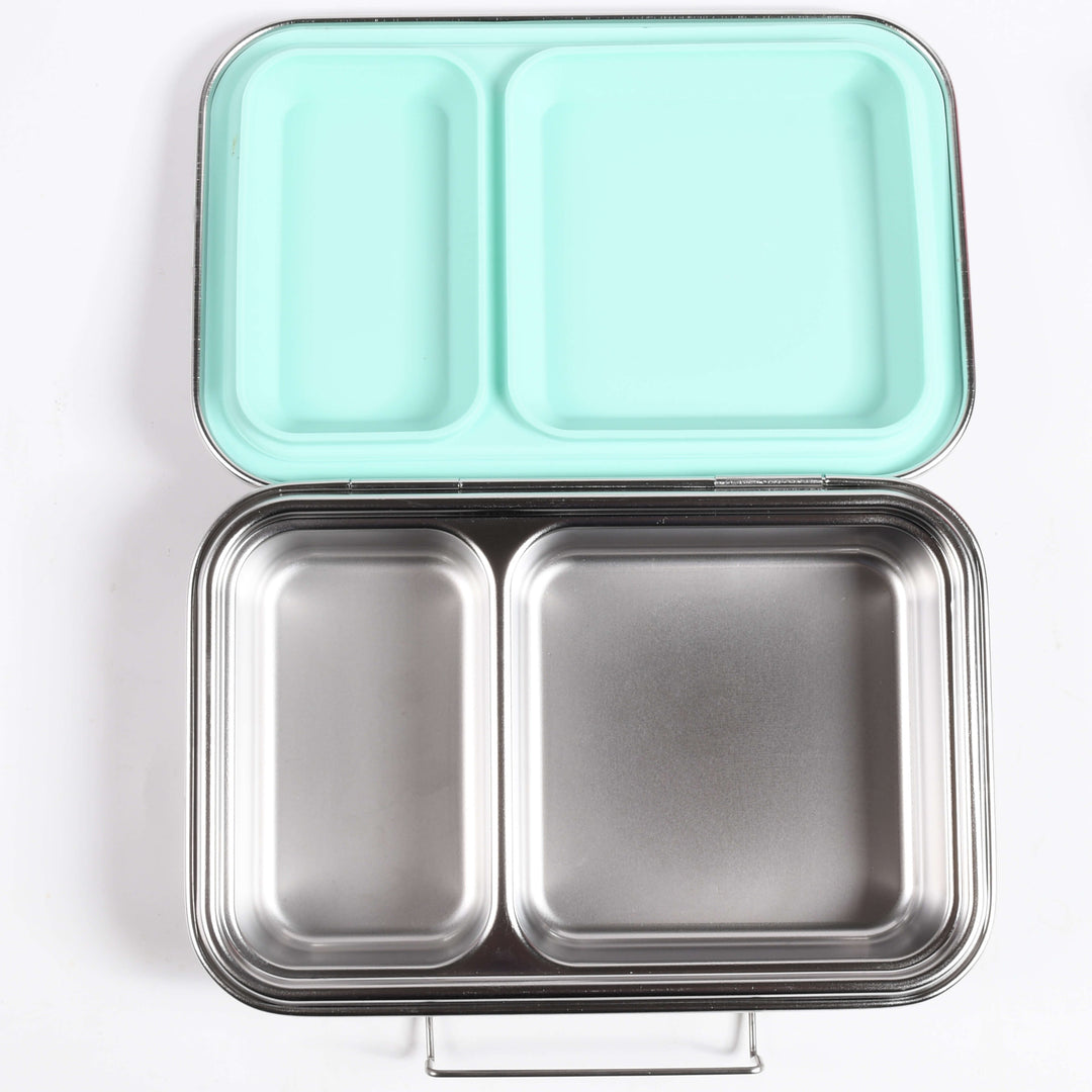 Ecococoon Stainless Steel TWIN Bento Box - Mint