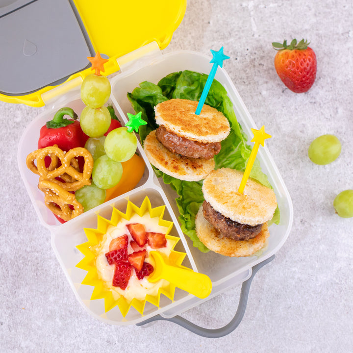 b.box Whole Foods MINI Bento Lunch Box BLUE Bundle - Buy 5 Get 1 FREE!