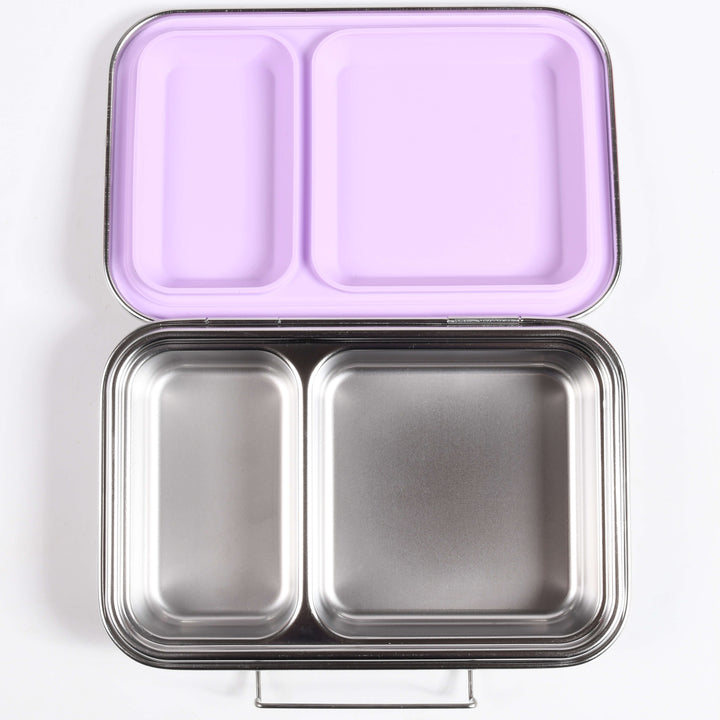 Ecococoon Stainless Steel TWIN Bento Box - Grape