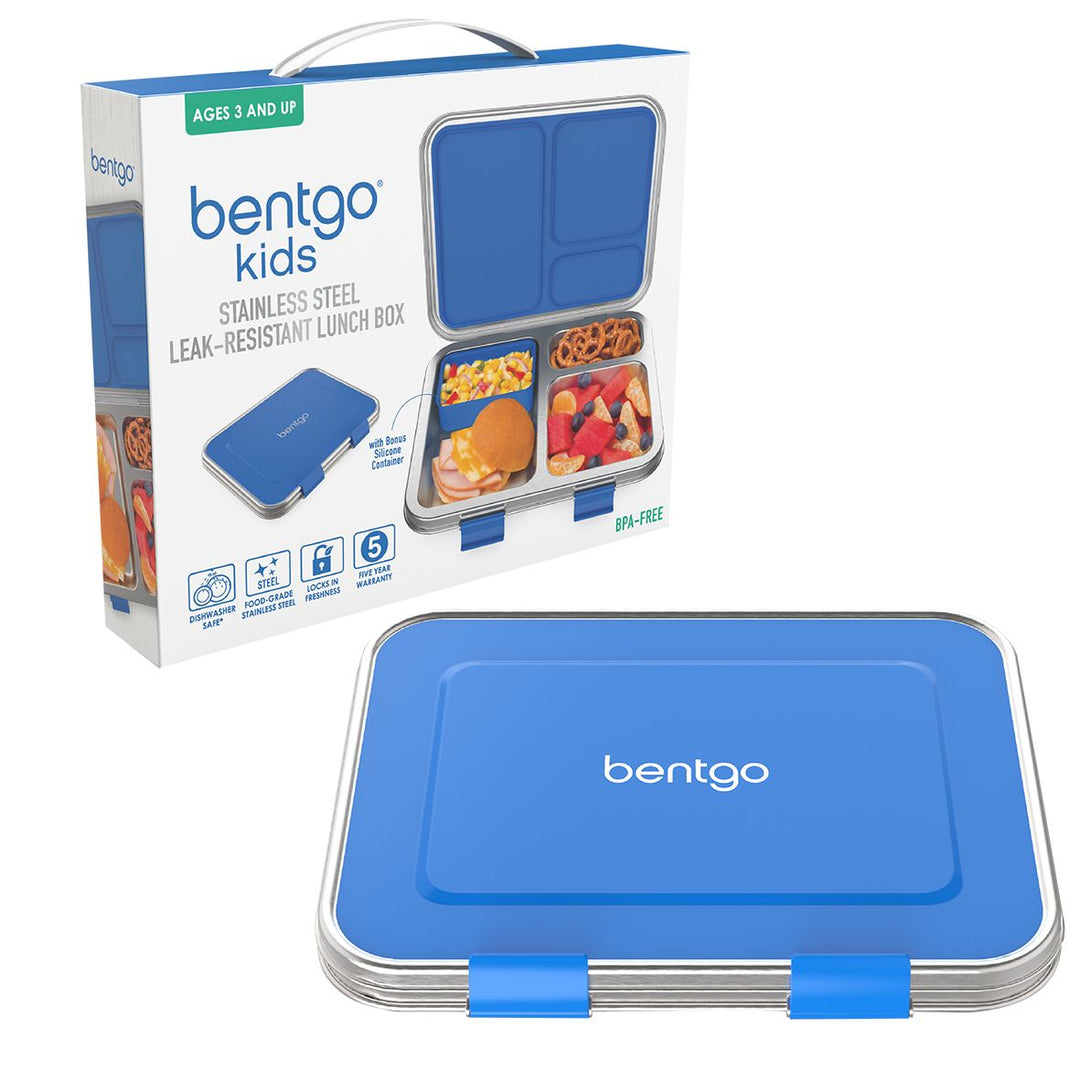 Bentgo® Kids Stainless Steel Leak-Resistant Lunch Box