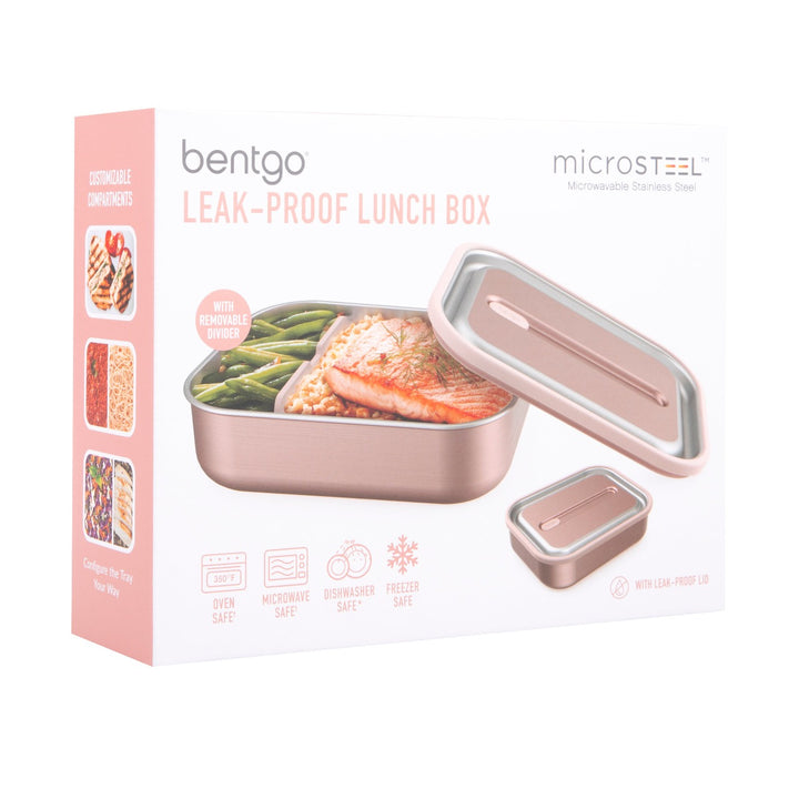 Bentgo MicroSteel Lunch Box - Rose Gold