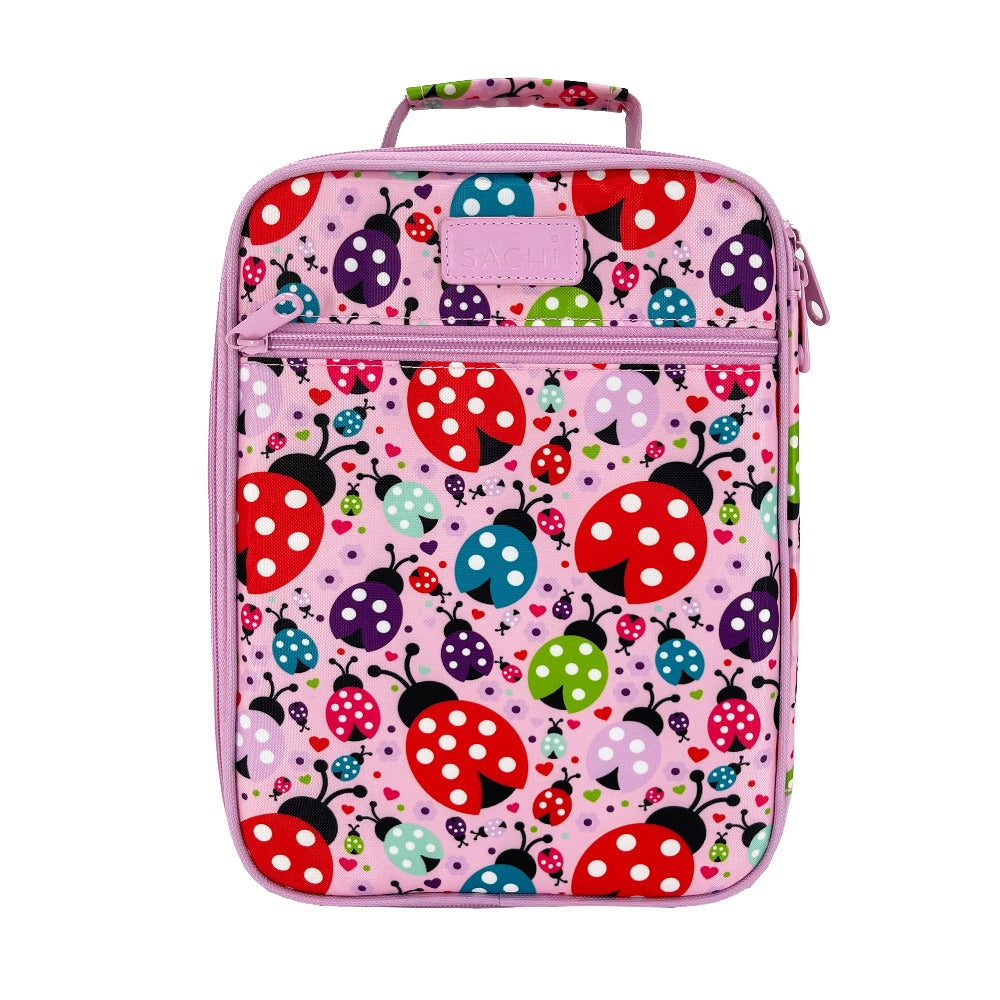 Sachi Insulated Lunch Bag - Lovely Ladybugs