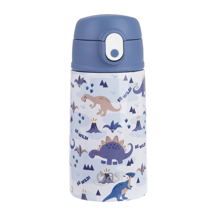 Oasis Insulated Drink Bottle with Sipper - Dinosaur Land
