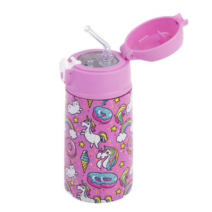 Oasis Insulated Drink Bottle with Sipper - Unicorns
