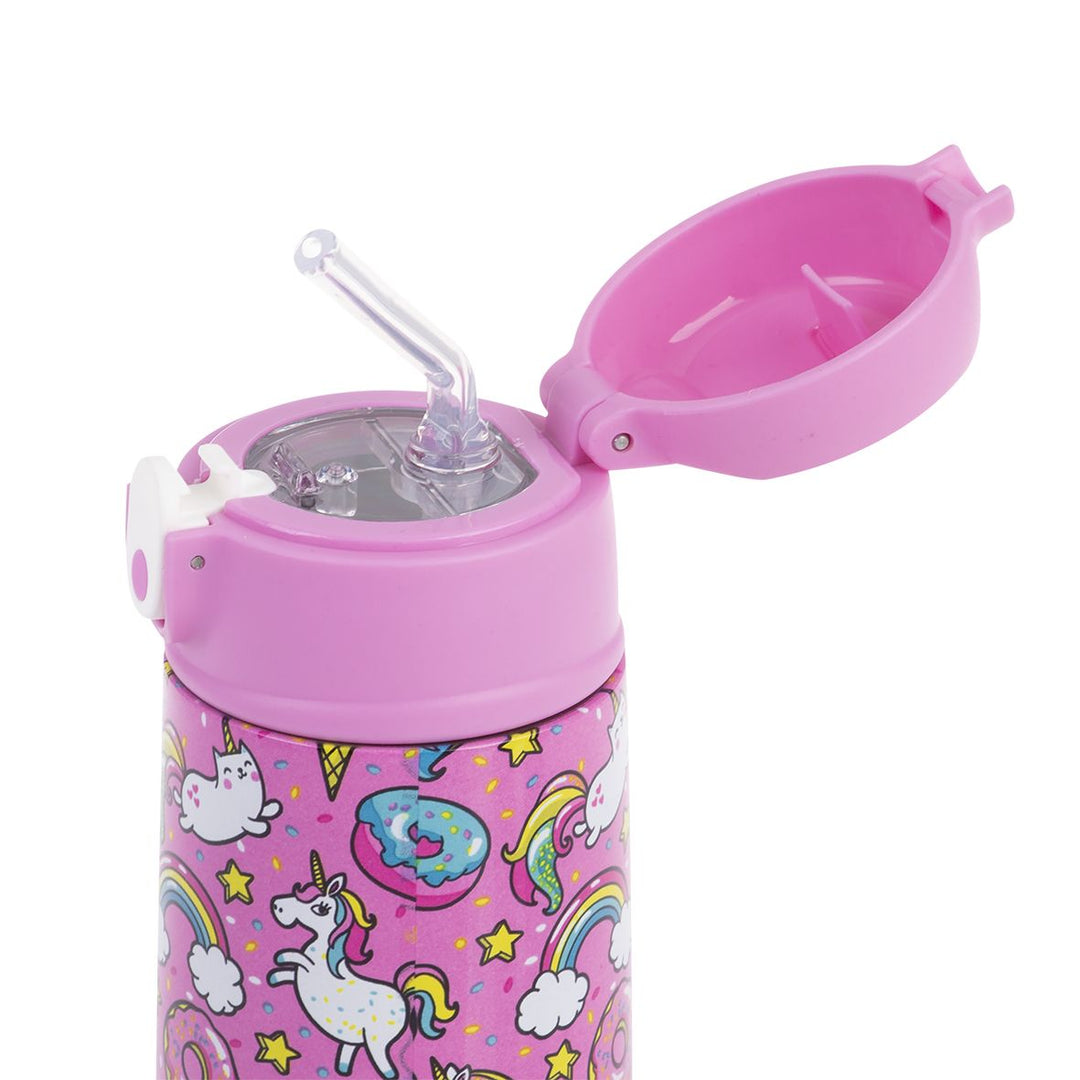 Oasis Insulated Drink Bottle with Sipper - Unicorns