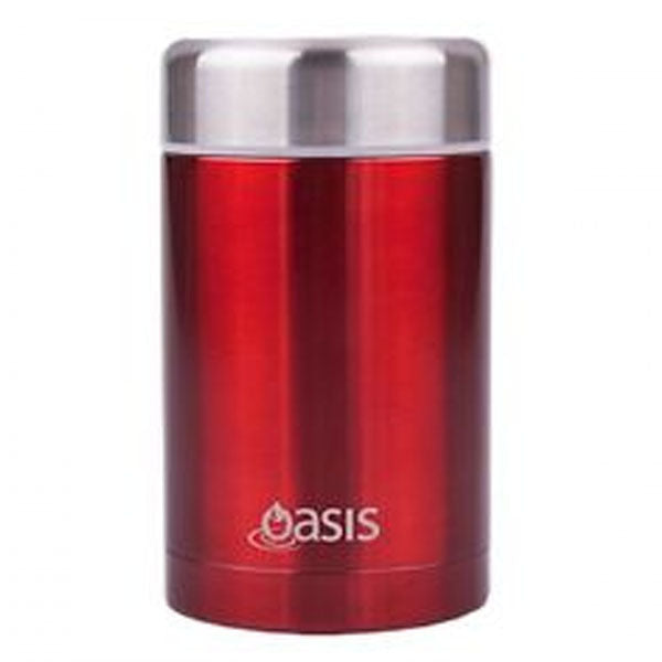 Oasis 450ml Insulated Food Jar - Red