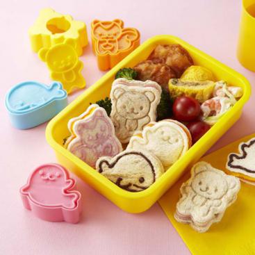 Animal Friends Bread Cutter & Stamp Set