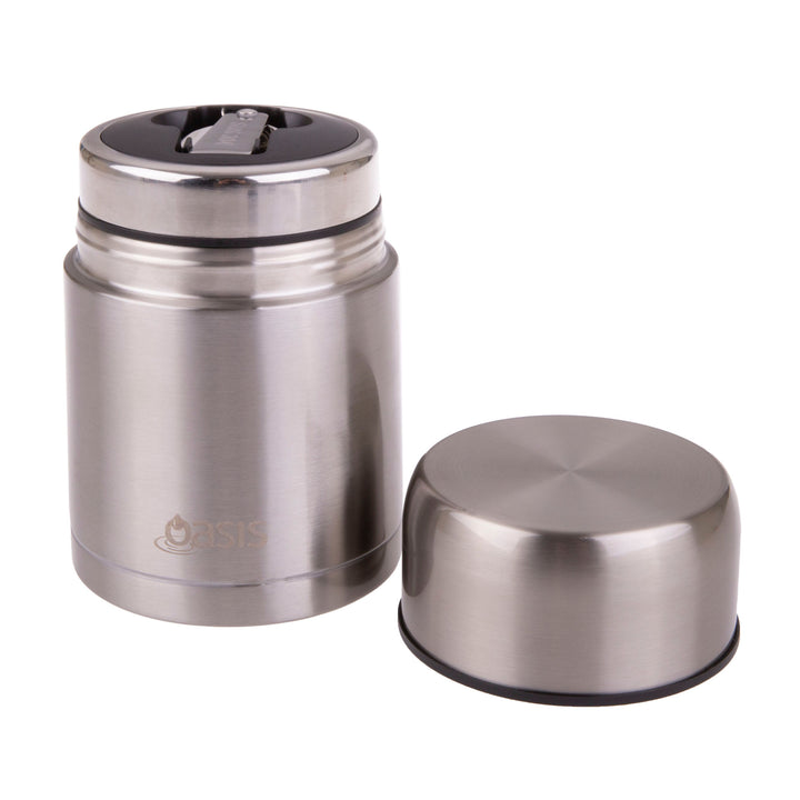 Oasis 800ml Insulated Food Jar - Stainless Steel