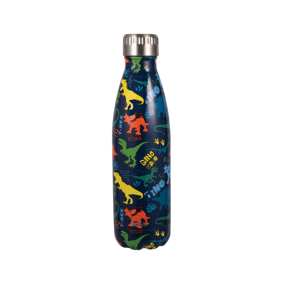 Avanti Fluid Insulated Bottle 500ml - Dinosaur Parade