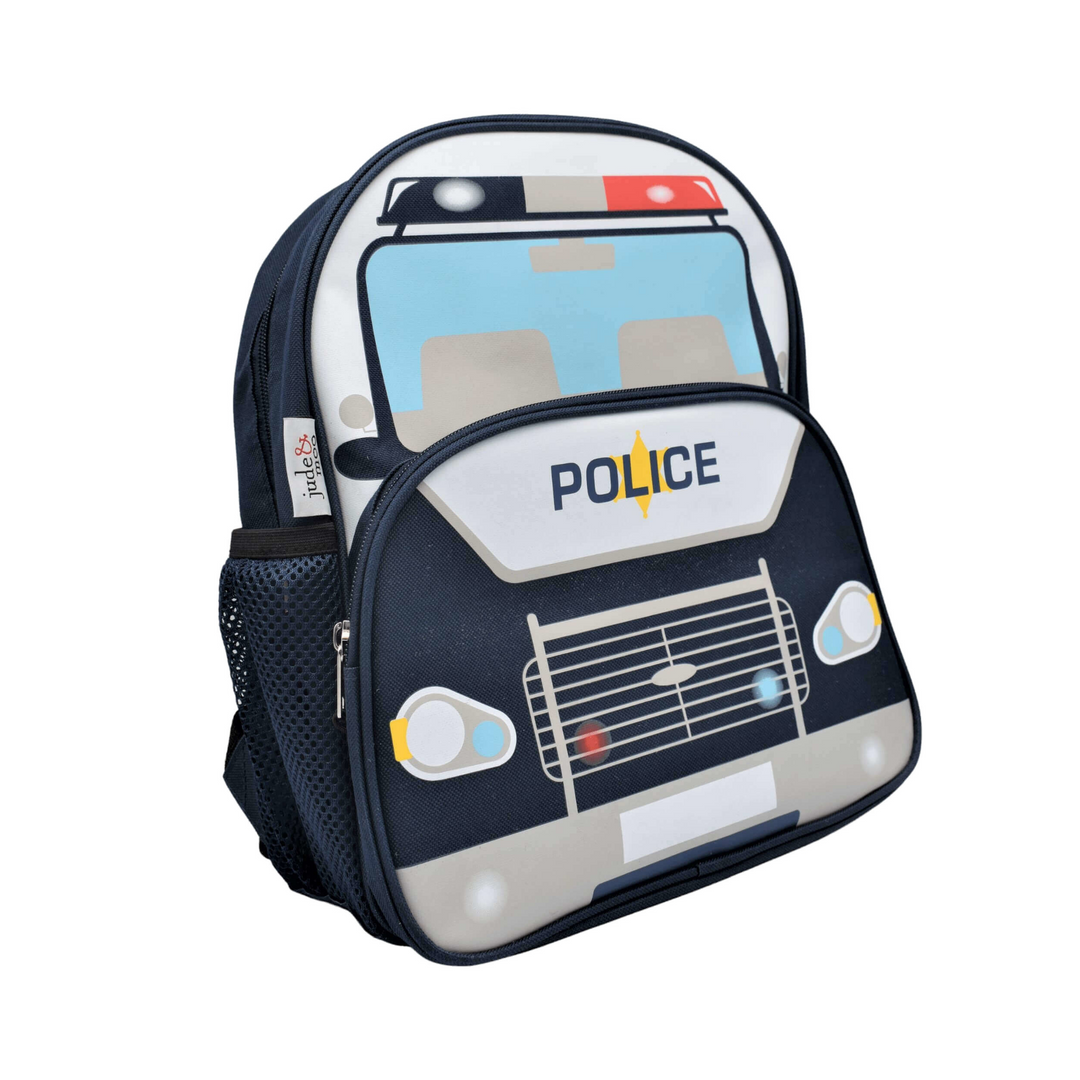 jude&moo Backpack - Police Car