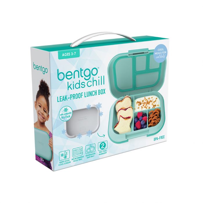 Bentgo Kids CHILL Lunch Box - Aqua