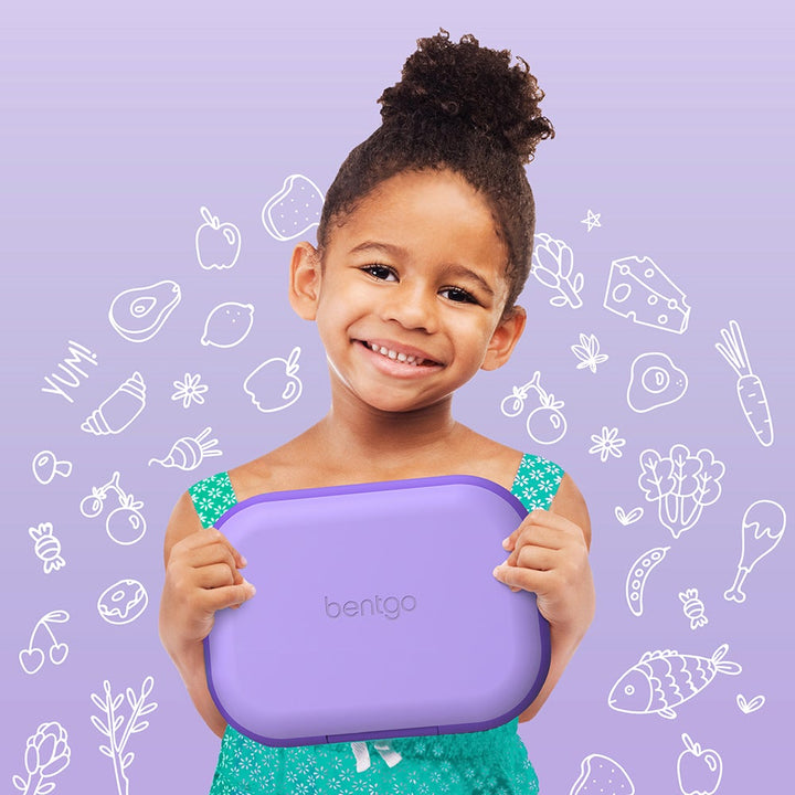Bentgo Kids CHILL Lunch Box - Purple