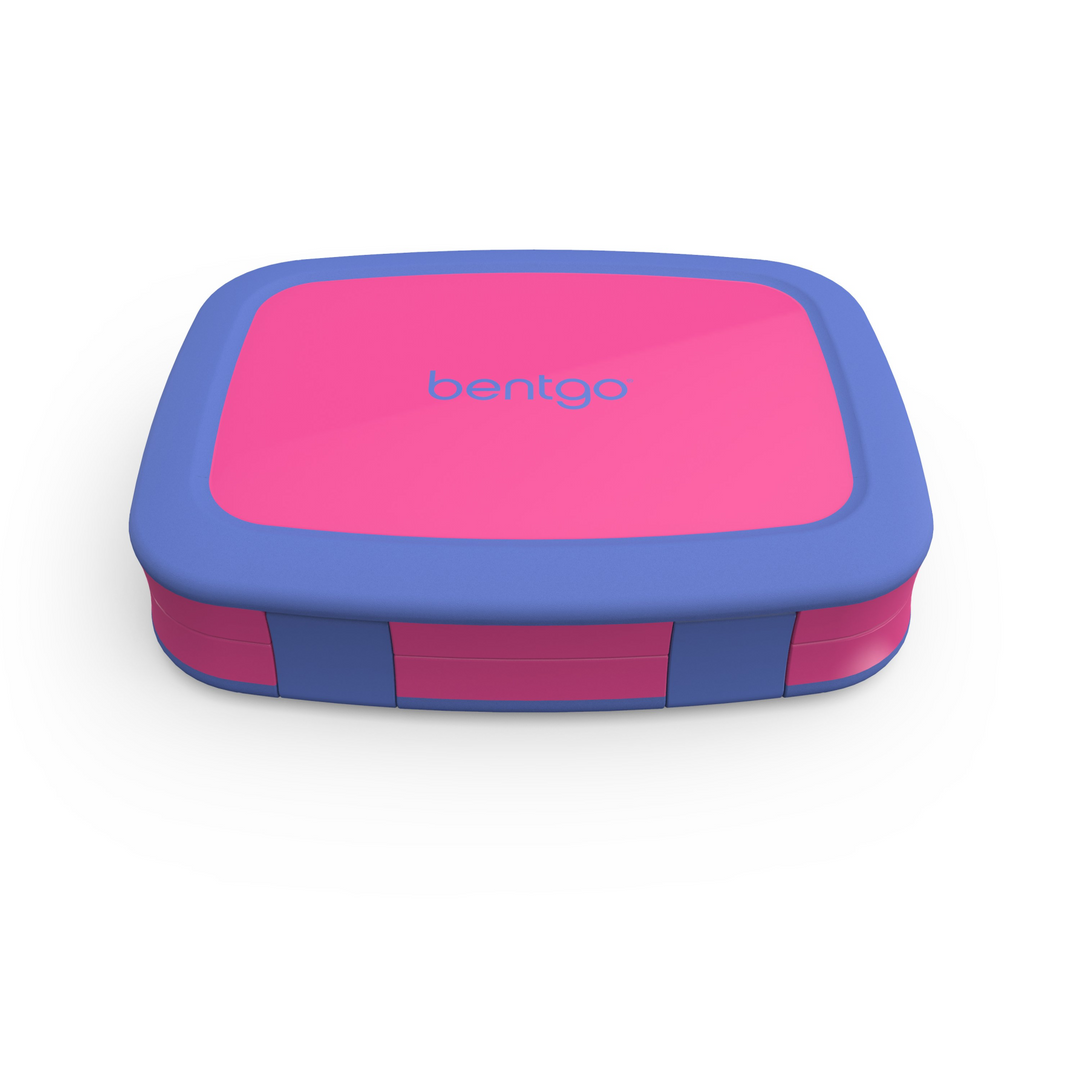 Bentgo Kids Lunch Box - Brights - Pink/Purple