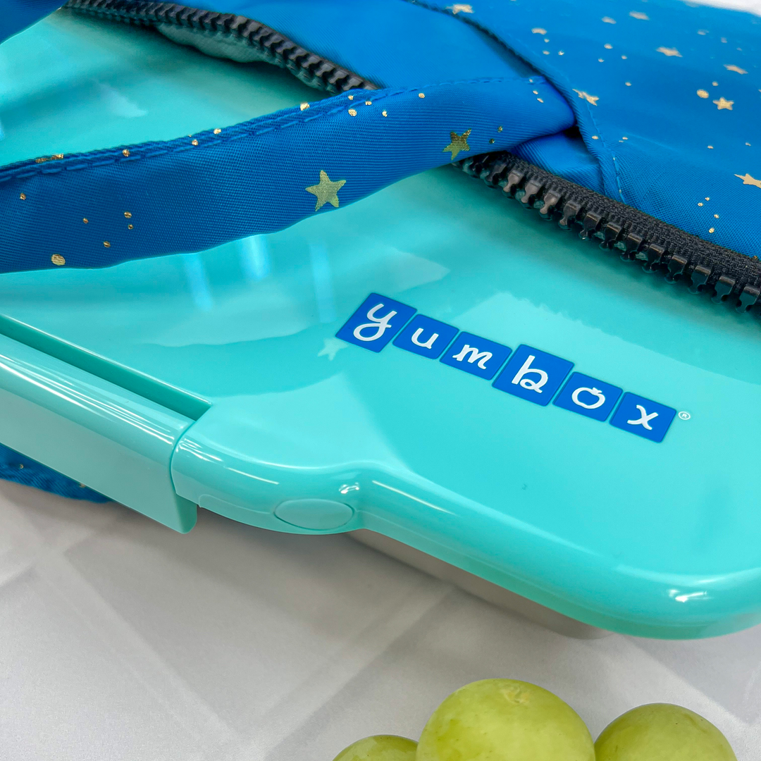 Yumbox Presto Stainless Steel Bento Box - Tulum Aqua Blue