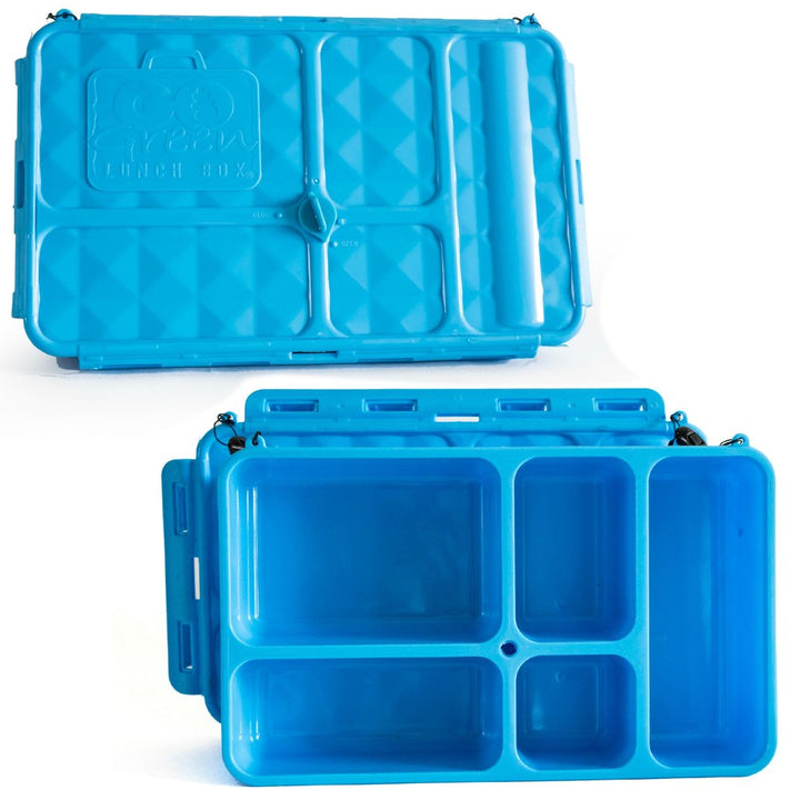 Go Green Lunch Box Set - Blue Bomber