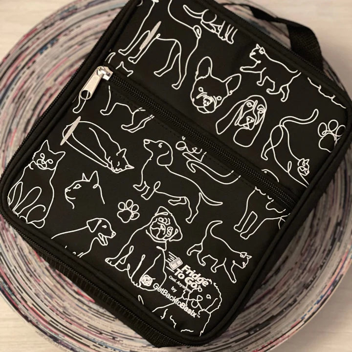 Fridge To Go Insulated Bag - Medium - Cats & Dogs