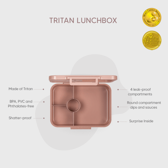 Citron Incredible Tritan Lunch Box - Leo