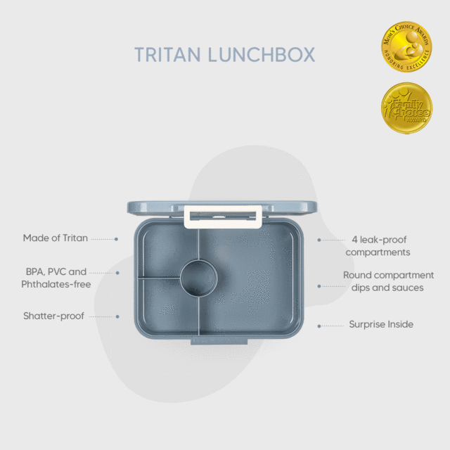 Citron Incredible Tritan Lunch Box - Spaceship