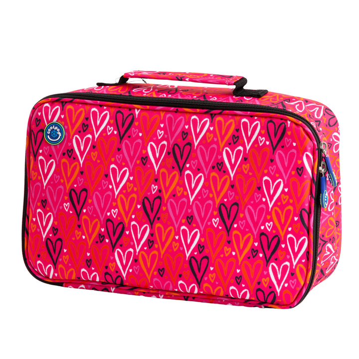 CoolPod Freezable EXTRA-LARGE Insulated Bag - Hearts